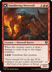 Smoldering Werewolf // Erupting Dreadwolf [Innistrad Remastered] | Gear Gaming Fayetteville