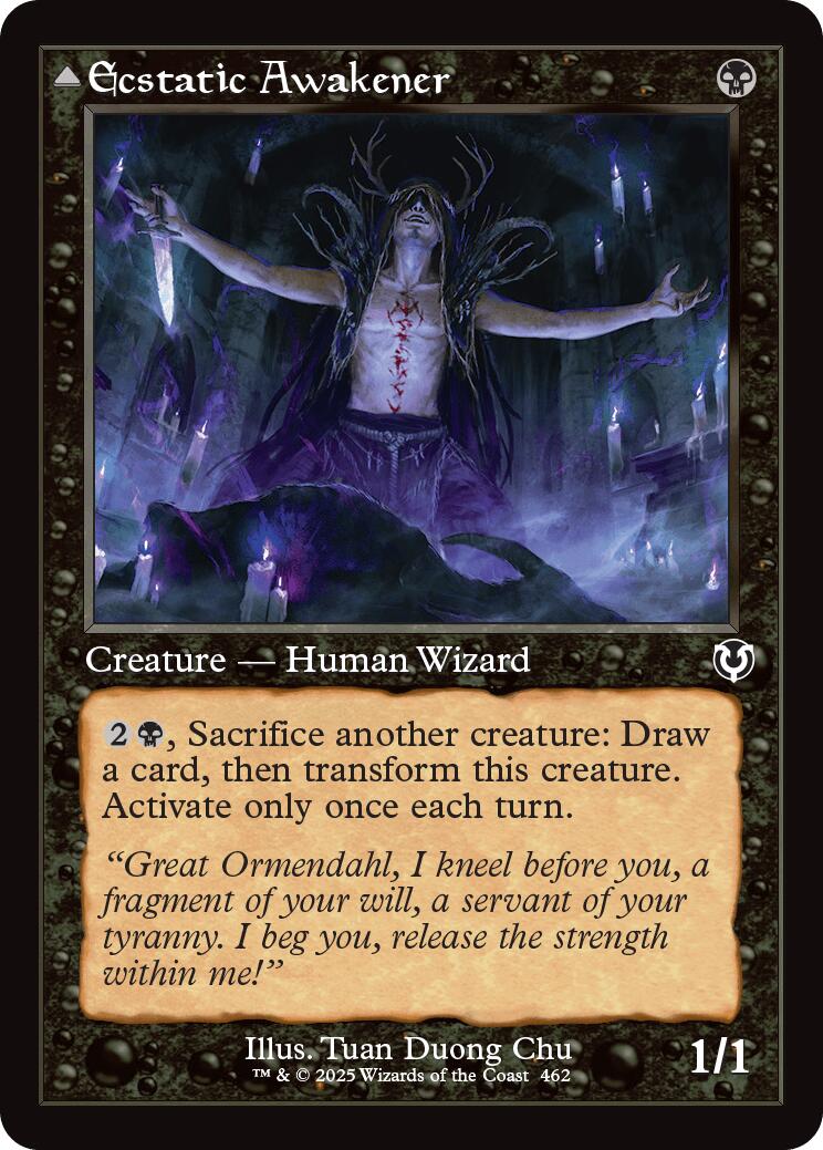 Ecstatic Awakener // Awoken Demon (Retro Frame) [Innistrad Remastered] | Gear Gaming Fayetteville