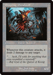 Smoldering Werewolf // Erupting Dreadwolf (Retro Frame) [Innistrad Remastered] | Gear Gaming Fayetteville