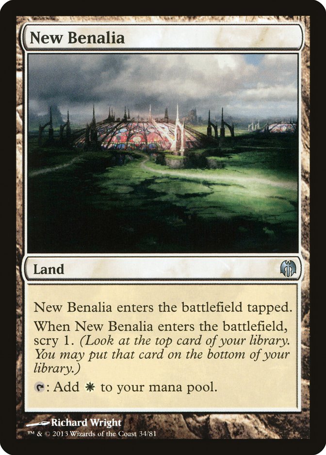 New Benalia [Duel Decks: Heroes vs. Monsters] | Gear Gaming Fayetteville