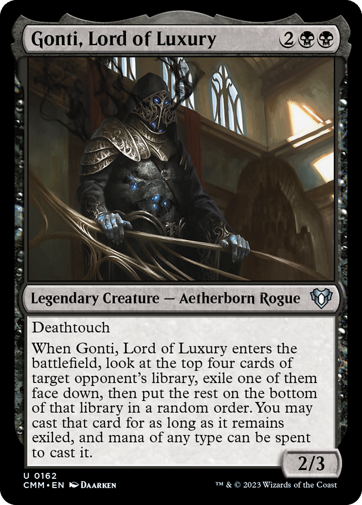 Gonti, Lord of Luxury [Commander Masters] | Gear Gaming Fayetteville