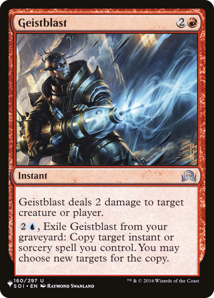 Geistblast [The List] | Gear Gaming Fayetteville