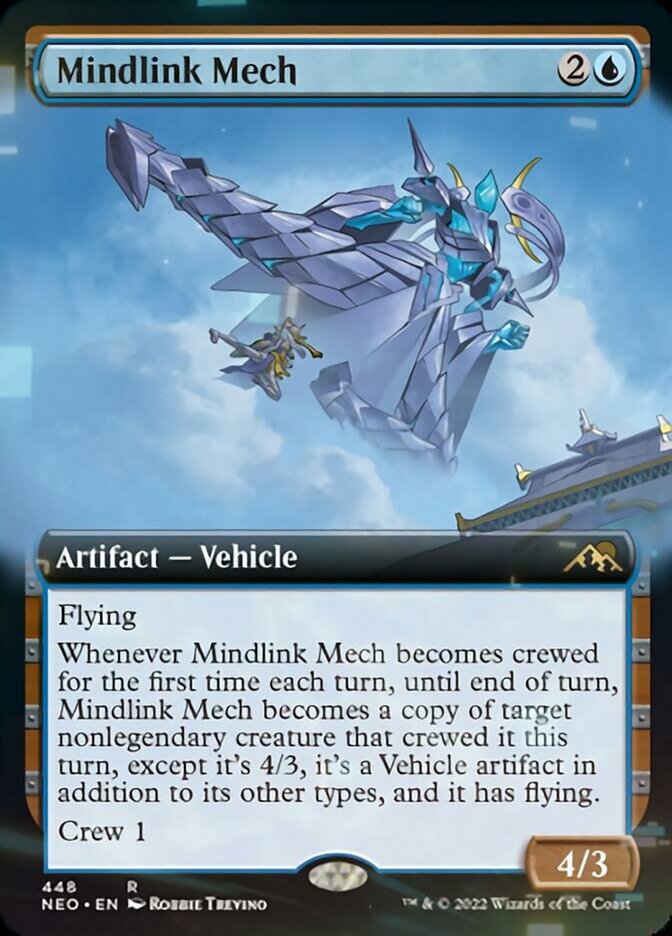 Mindlink Mech (Extended Art) [Kamigawa: Neon Dynasty] | Gear Gaming Fayetteville