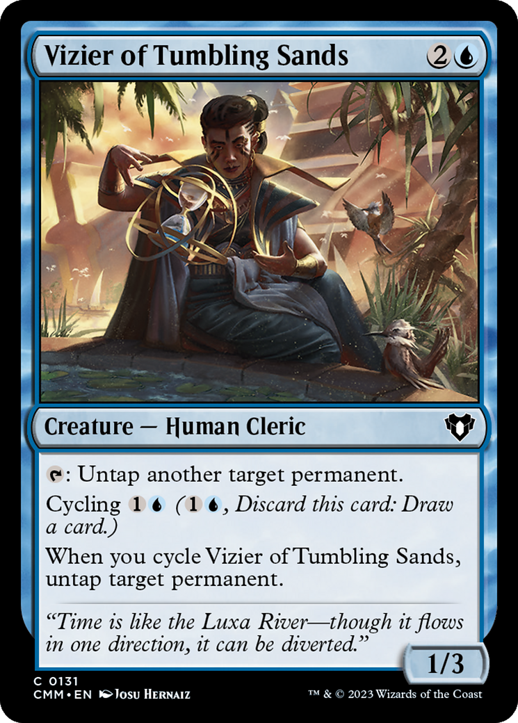 Vizier of Tumbling Sands [Commander Masters] | Gear Gaming Fayetteville