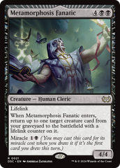 Metamorphosis Fanatic [Duskmourn: House of Horror Commander] | Gear Gaming Fayetteville