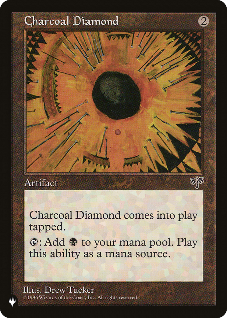 Charcoal Diamond [The List Reprints] | Gear Gaming Fayetteville