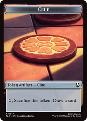 Monk // Clue (0017) Double-Sided Token [Avatar: The Last Airbender Tokens] | Gear Gaming Fayetteville