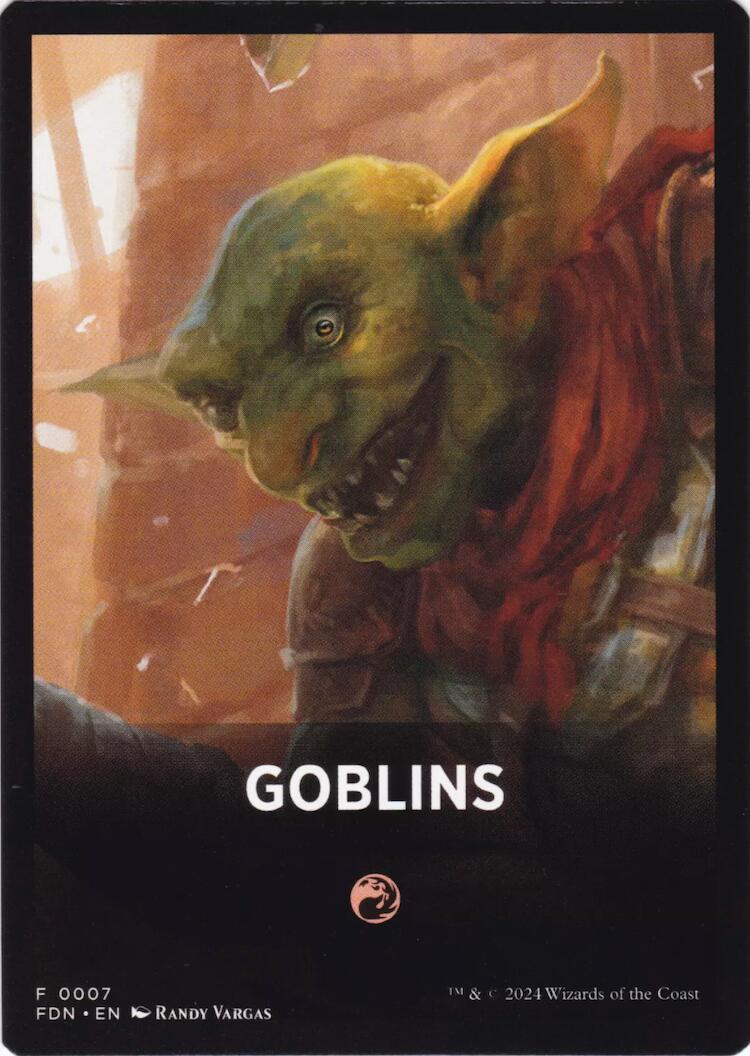 Goblins Theme Card [Foundations Tokens] | Gear Gaming Fayetteville