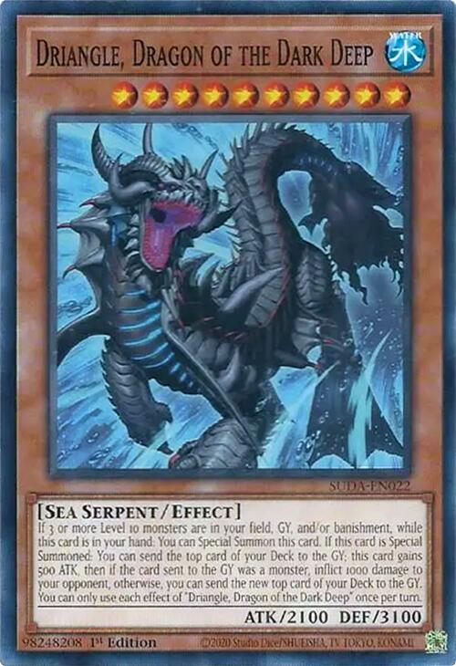 Driangle, Dragon of the Dark Deep [SUDA-EN022] Common | Gear Gaming Fayetteville