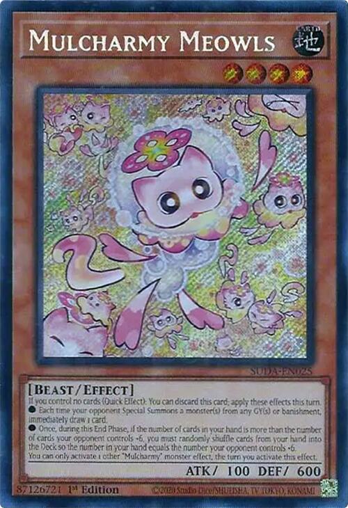 Mulcharmy Meowls [SUDA-EN025] Secret Rare | Gear Gaming Fayetteville