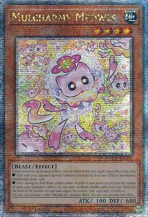 Mulcharmy Meowls (Quarter Century Secret Rare) [SUDA-EN025] Quarter Century Secret Rare | Gear Gaming Fayetteville