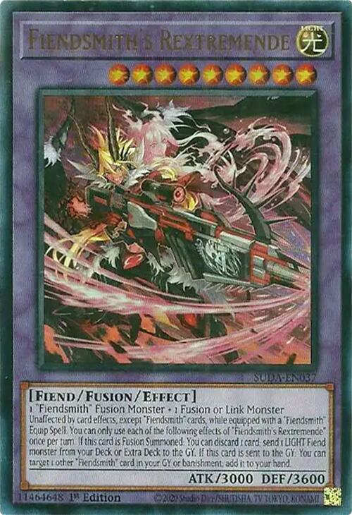 Fiendsmith's Rextremende [SUDA-EN037] Ultra Rare | Gear Gaming Fayetteville