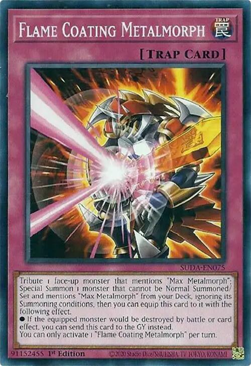 Flame Coating Metalmorph [SUDA-EN075] Common | Gear Gaming Fayetteville
