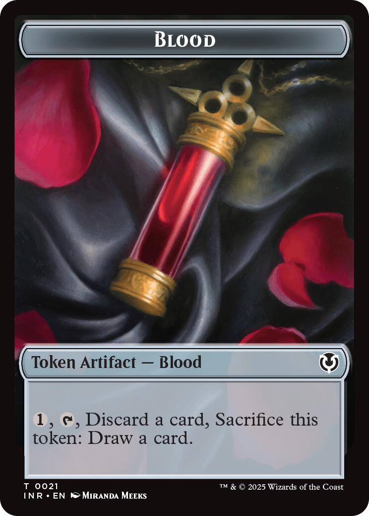 Blood // Clue Double-Sided Token [Innistrad Remastered Tokens] | Gear Gaming Fayetteville