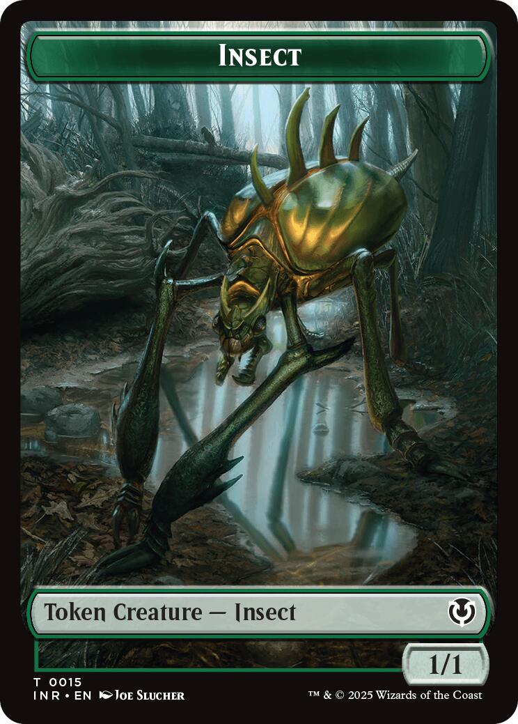 Insect // Spider Double-Sided Token [Innistrad Remastered Tokens] | Gear Gaming Fayetteville