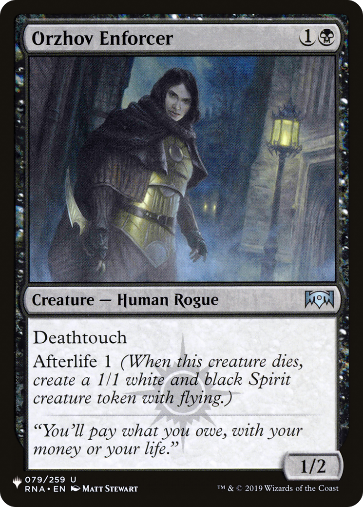 Orzhov Enforcer [The List] | Gear Gaming Fayetteville