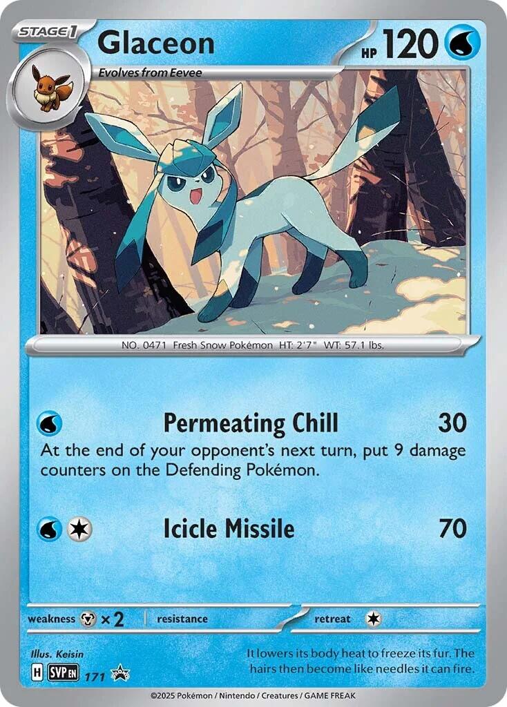 Glaceon (SVP171) [Scarlet & Violet: Black Star Promos] | Gear Gaming Fayetteville