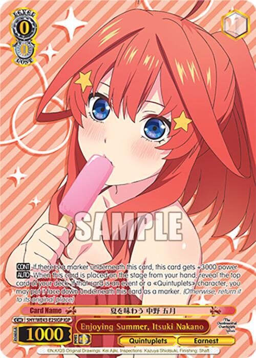 Enjoying Summer, Itsuki Nakano (IGP) - [The Quintessential Quintuplets Specials Premium Booster] | Gear Gaming Fayetteville