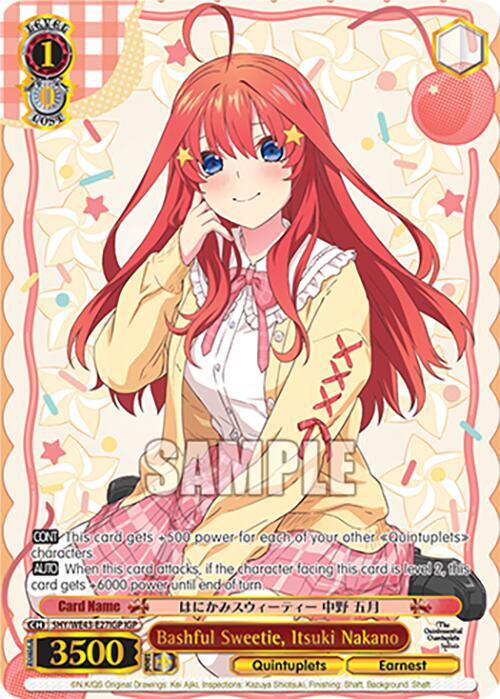 Bashful Sweetie, Itsuki Nakano (IGP) - [The Quintessential Quintuplets Specials Premium Booster] | Gear Gaming Fayetteville
