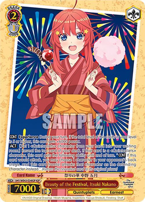 Beauty of the Festival, Itsuki Nakano (IGP) - [The Quintessential Quintuplets Specials Premium Booster] | Gear Gaming Fayetteville