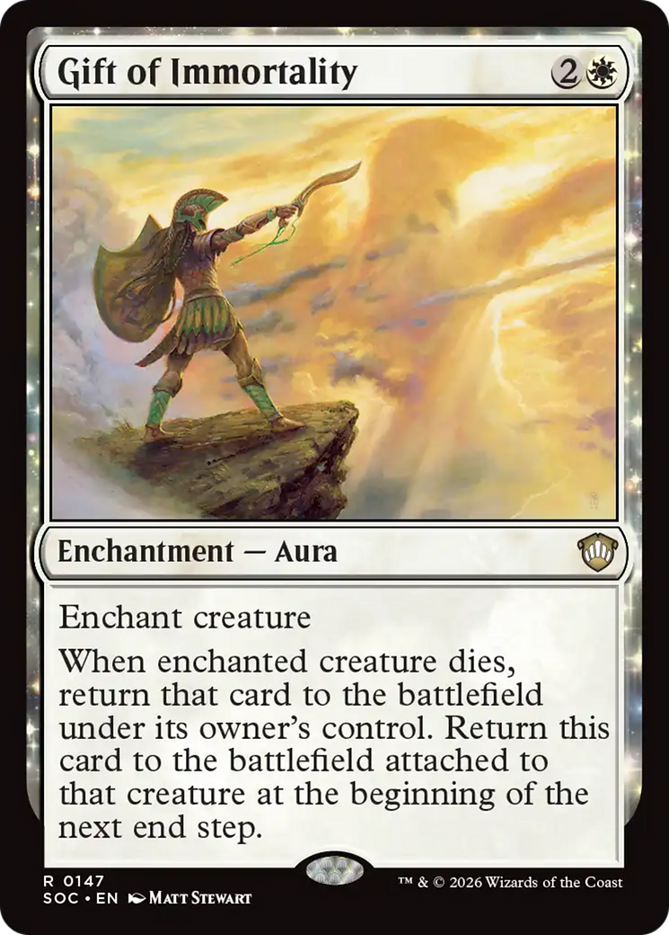Gift of Immortality [Secrets of Strixhaven Commander] | Gear Gaming Fayetteville