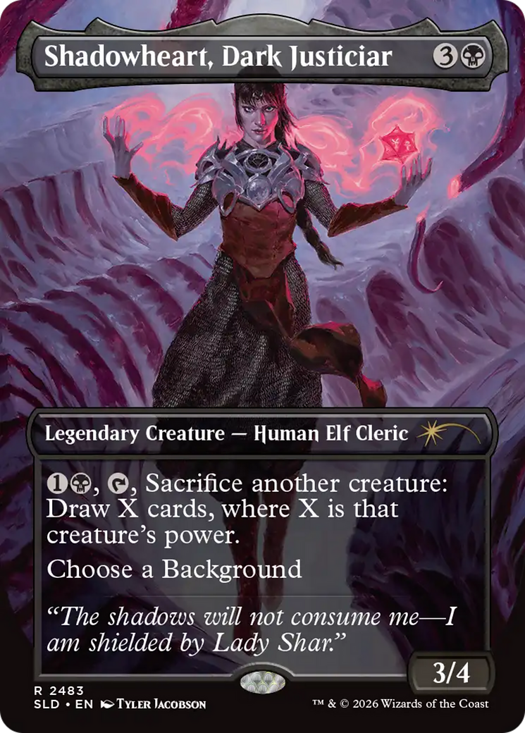 Shadowheart, Dark Justiciar [Secret Lair Drop Series] | Gear Gaming Fayetteville