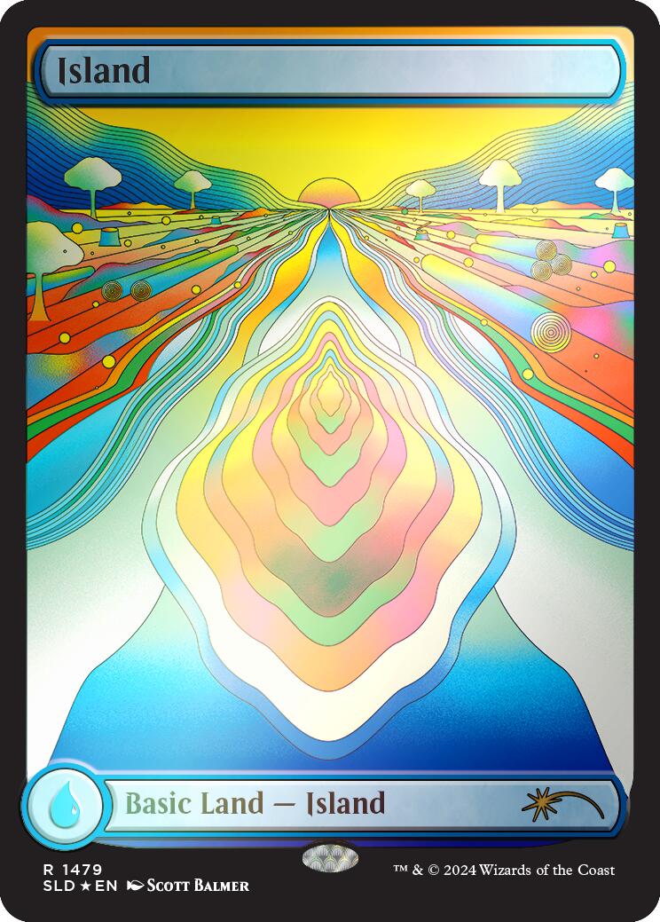 Island (1479) (Rainbow Foil) [Secret Lair Drop Series] | Gear Gaming Fayetteville