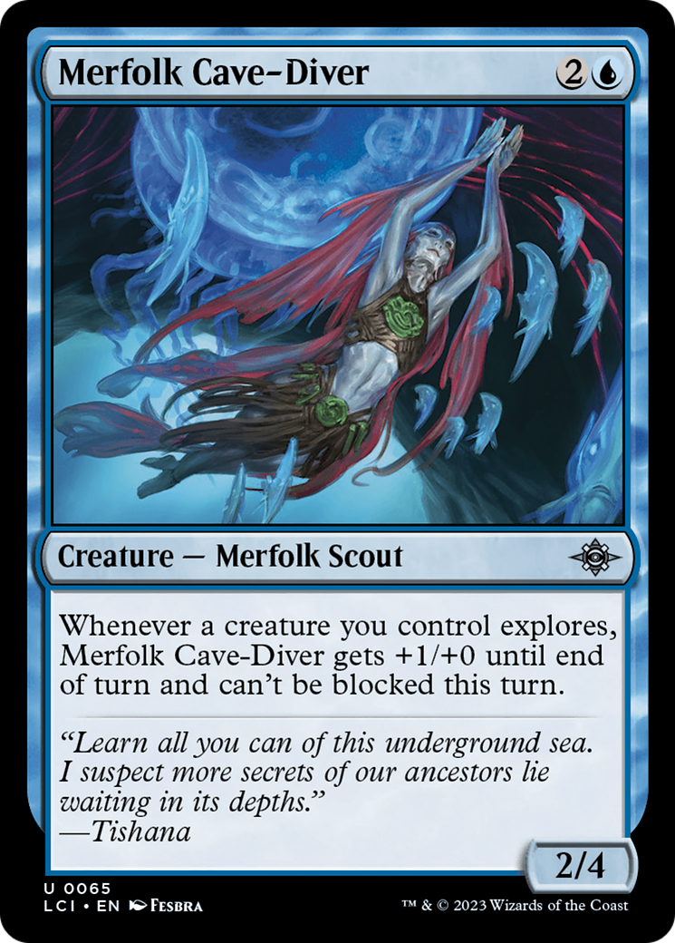 Merfolk Cave-Diver [The Lost Caverns of Ixalan] | Gear Gaming Fayetteville