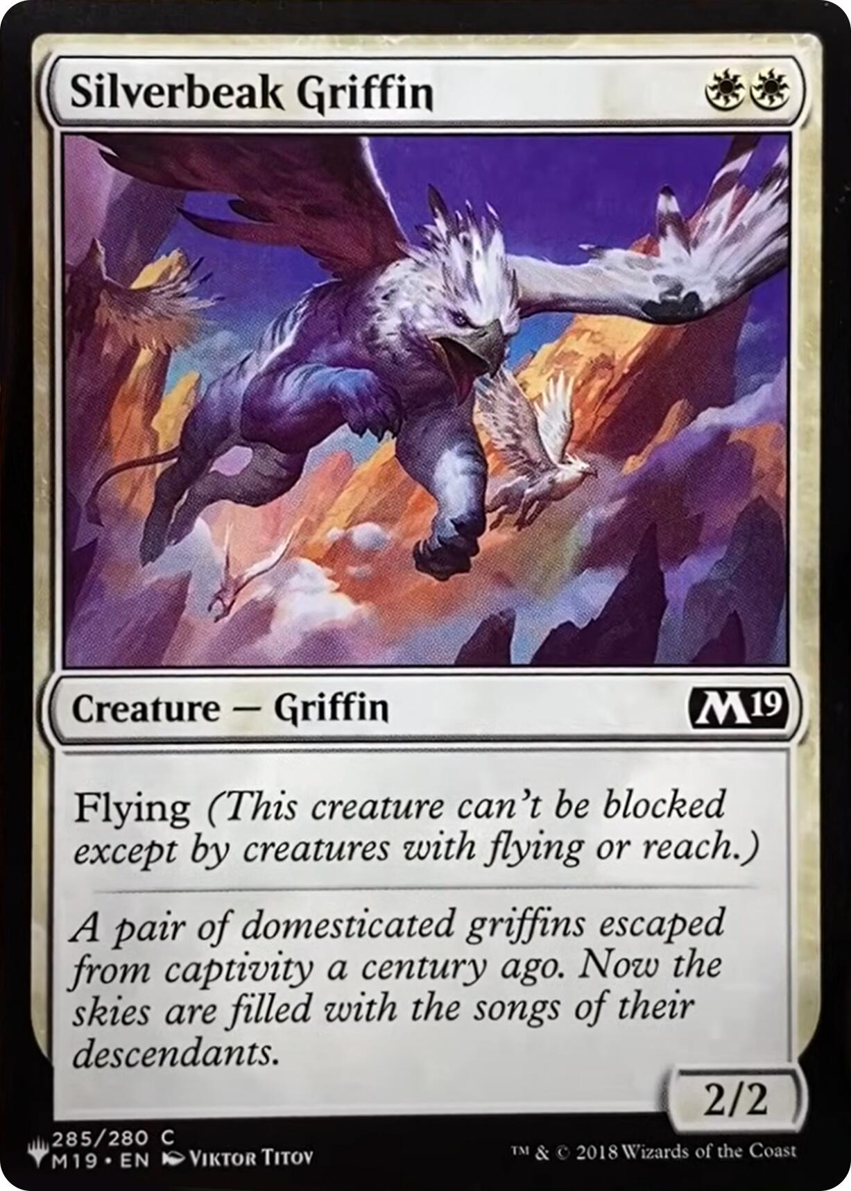 Silverbeak Griffin [The List] | Gear Gaming Fayetteville