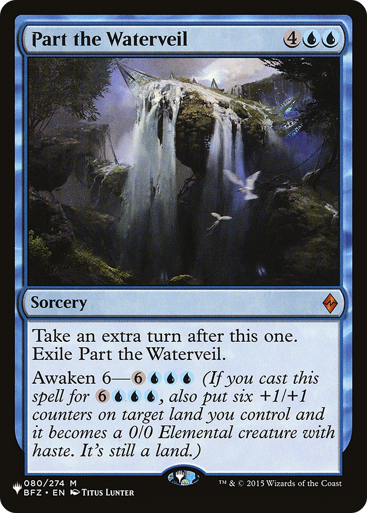 Part the Waterveil [The List Reprints] | Gear Gaming Fayetteville