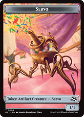 Servo // Thopter (0009) Double-Sided Token [Aetherdrift Tokens] | Gear Gaming Fayetteville