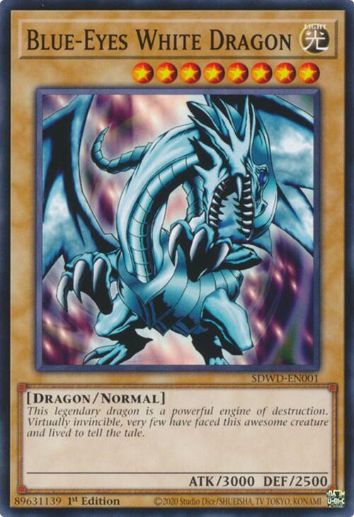 Blue-Eyes White Dragon [SDWD-EN001] Common | Gear Gaming Fayetteville