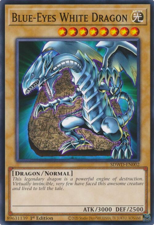Blue-Eyes White Dragon [SDWD-EN002] Common | Gear Gaming Fayetteville