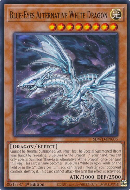 Blue-Eyes Alternative White Dragon [SDWD-EN005] Common | Gear Gaming Fayetteville