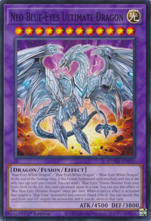 Neo Blue-Eyes Ultimate Dragon [SDWD-EN035] Common | Gear Gaming Fayetteville