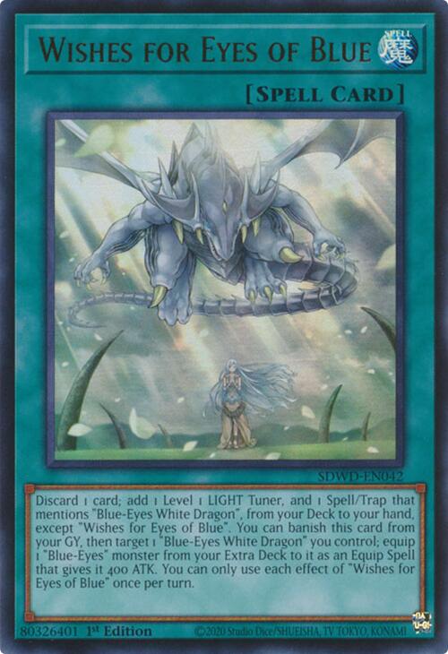 Wishes for Eyes of Blue [SDWD-EN042] Ultra Rare | Gear Gaming Fayetteville