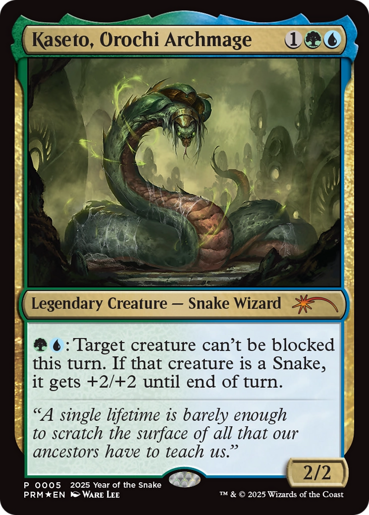 Kaseto, Orochi Archmage (Year of the Snake 2025) [Standard Showdown Promos] | Gear Gaming Fayetteville
