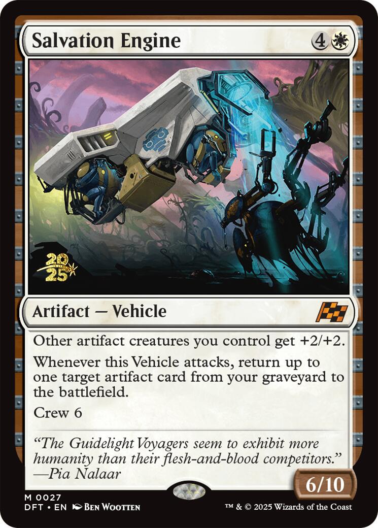 Salvation Engine [Aetherdrift Prerelease Promos] | Gear Gaming Fayetteville