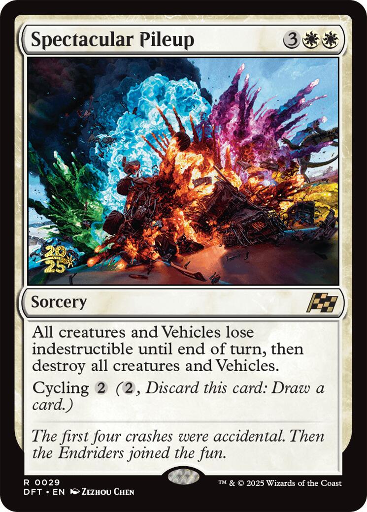 Spectacular Pileup [Aetherdrift Prerelease Promos] | Gear Gaming Fayetteville