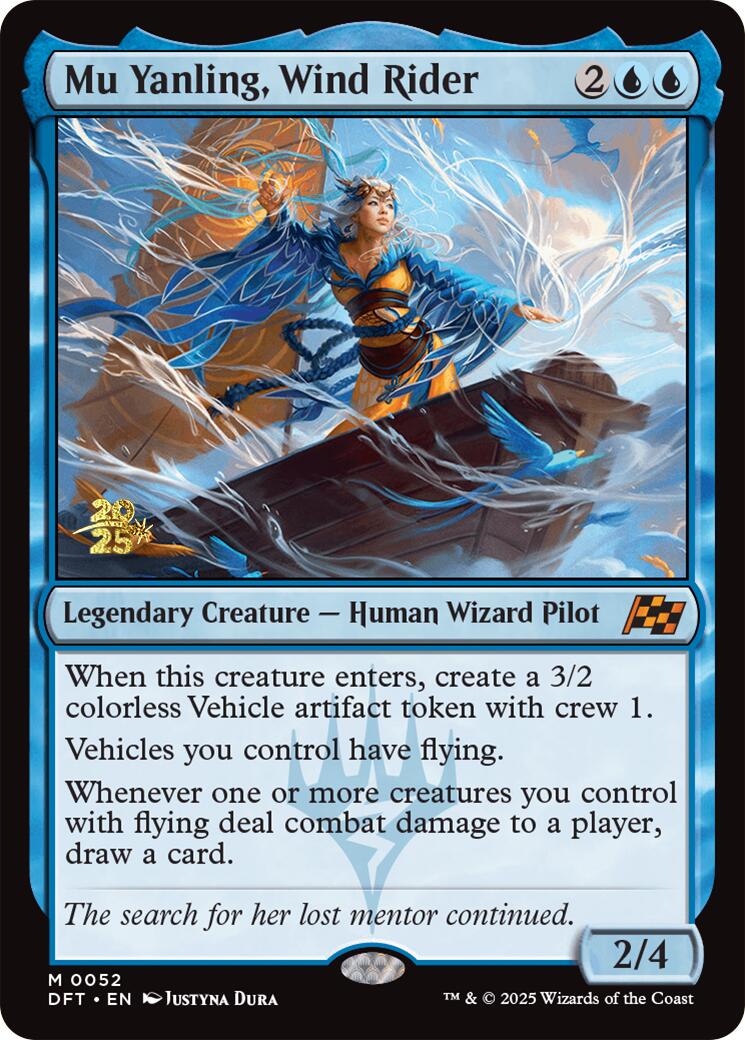 Mu Yanling, Wind Rider [Aetherdrift Prerelease Promos] | Gear Gaming Fayetteville