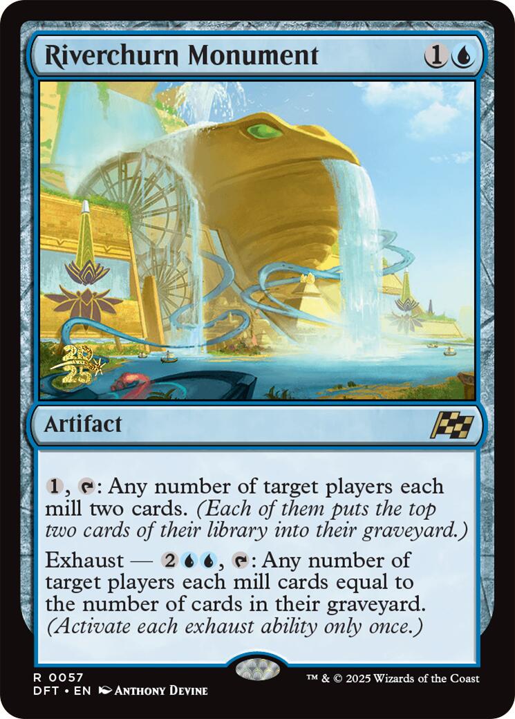 Riverchurn Monument [Aetherdrift Prerelease Promos] | Gear Gaming Fayetteville