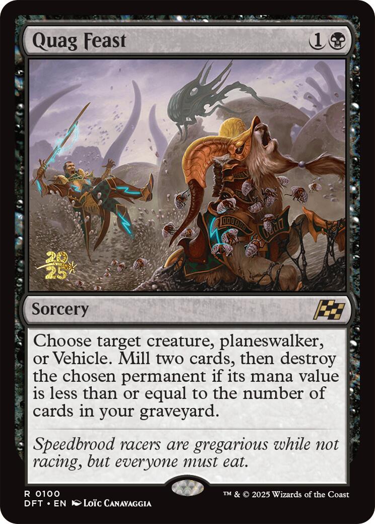 Quag Feast [Aetherdrift Prerelease Promos] | Gear Gaming Fayetteville