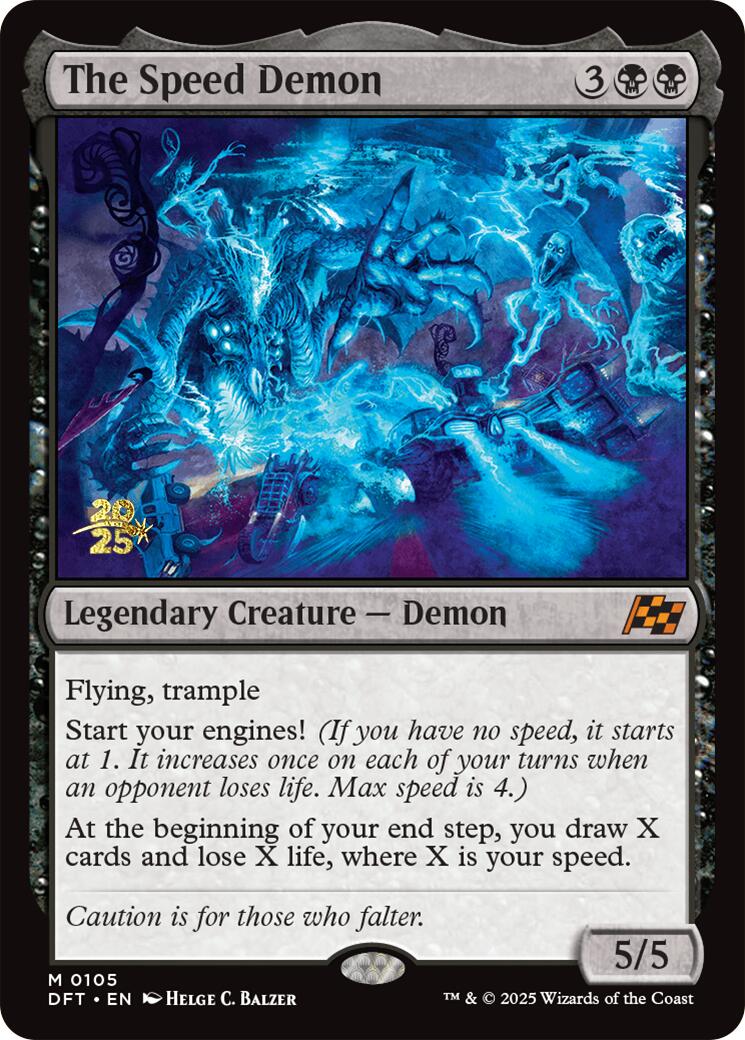 The Speed Demon [Aetherdrift Prerelease Promos] | Gear Gaming Fayetteville