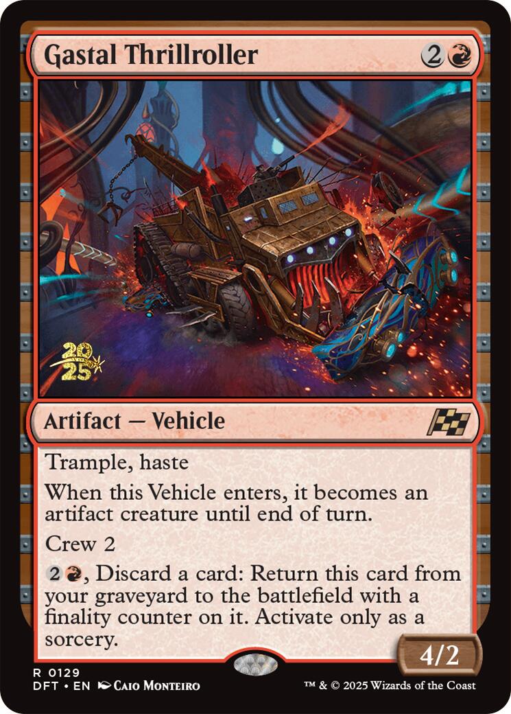 Gastal Thrillroller [Aetherdrift Prerelease Promos] | Gear Gaming Fayetteville