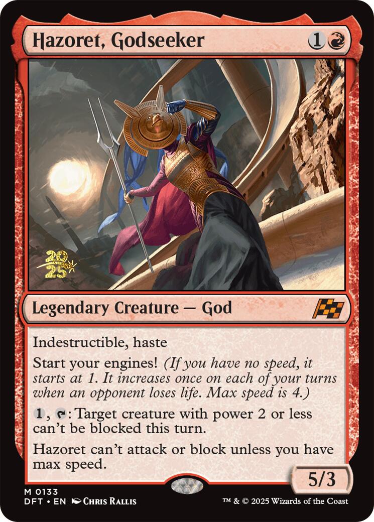 Hazoret, Godseeker [Aetherdrift Prerelease Promos] | Gear Gaming Fayetteville