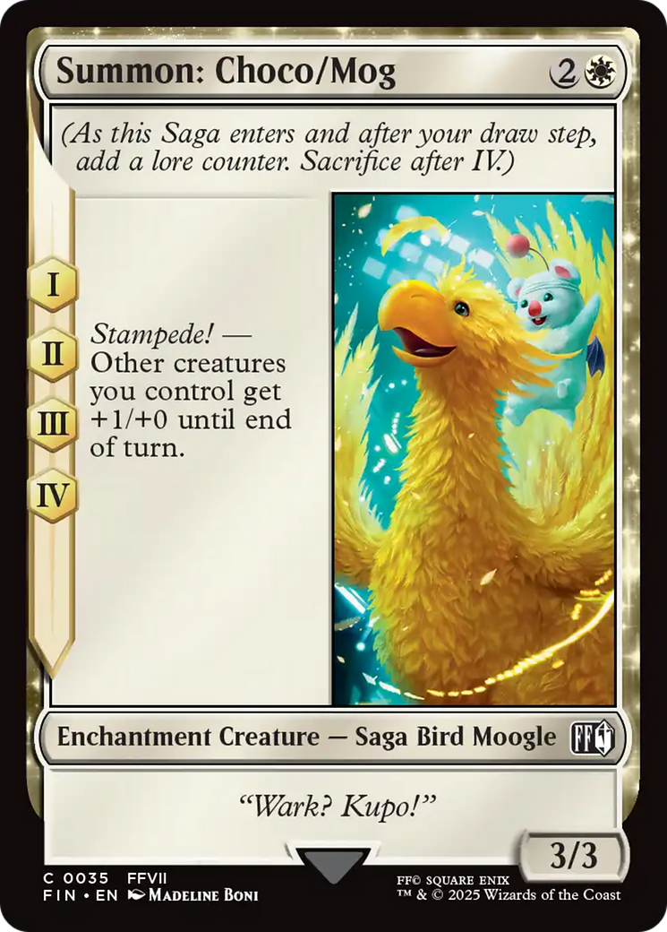 Summon: Choco/Mog [FINAL FANTASY] | Gear Gaming Fayetteville