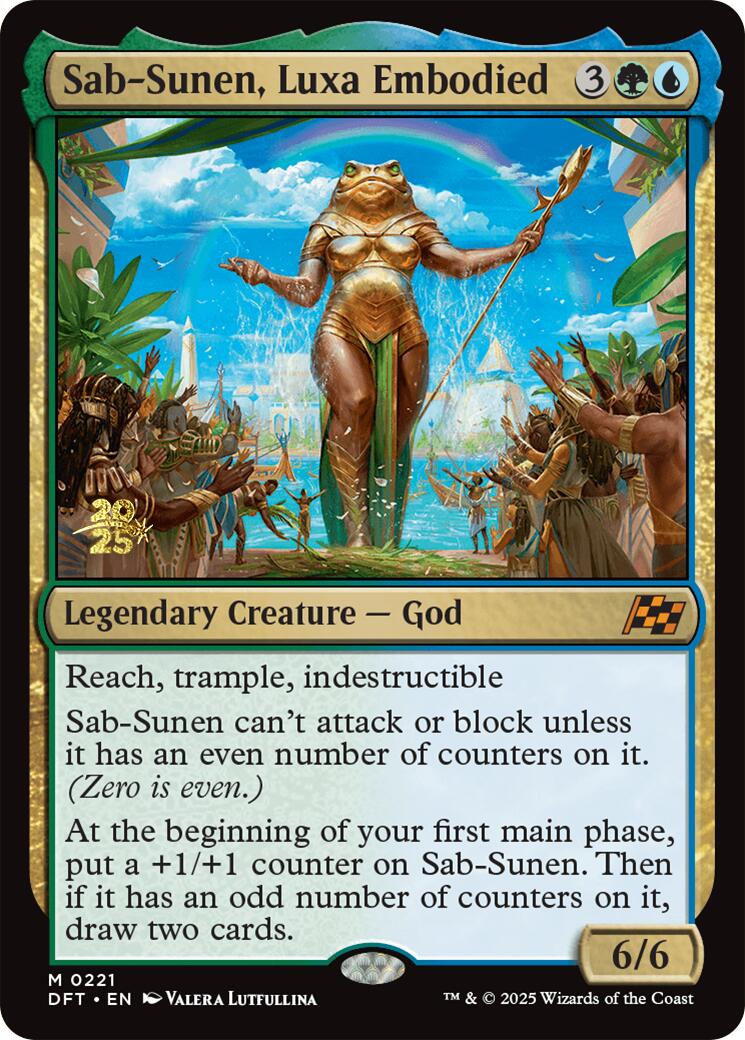 Sab-Sunen, Luxa Embodied [Aetherdrift Prerelease Promos] | Gear Gaming Fayetteville