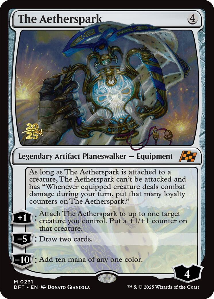 The Aetherspark [Aetherdrift Prerelease Promos] | Gear Gaming Fayetteville