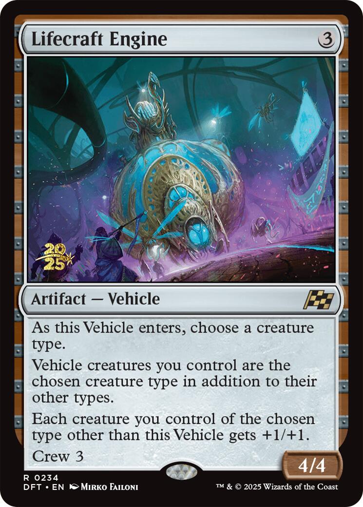 Lifecraft Engine [Aetherdrift Prerelease Promos] | Gear Gaming Fayetteville