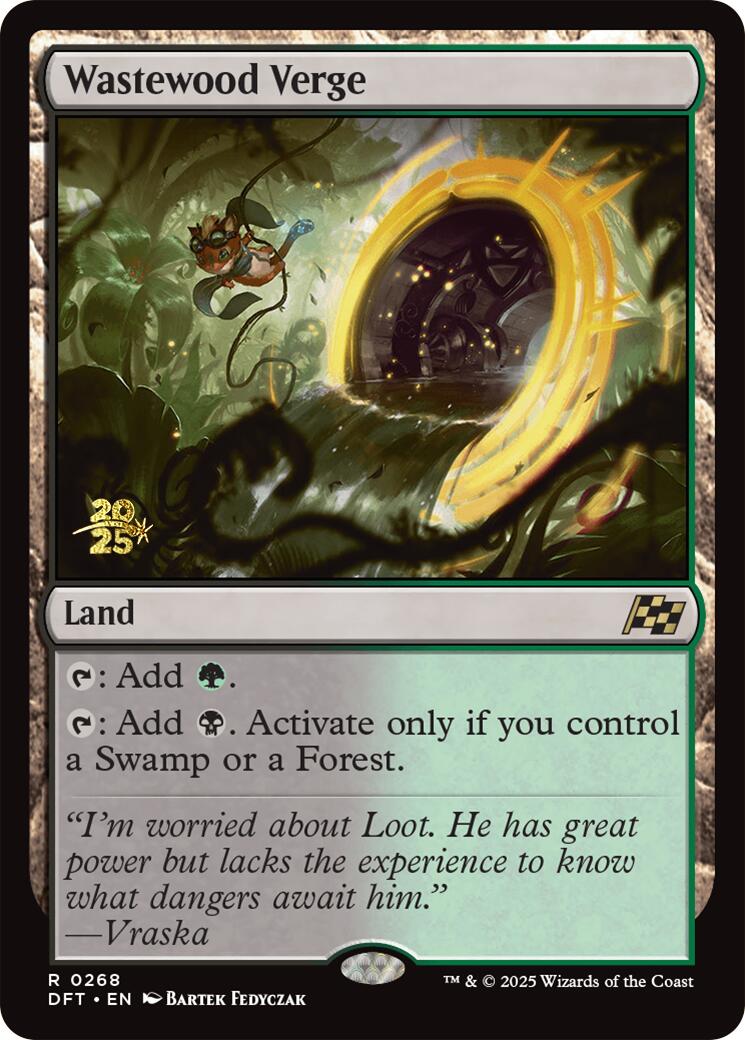 Wastewood Verge [Aetherdrift Prerelease Promos] | Gear Gaming Fayetteville